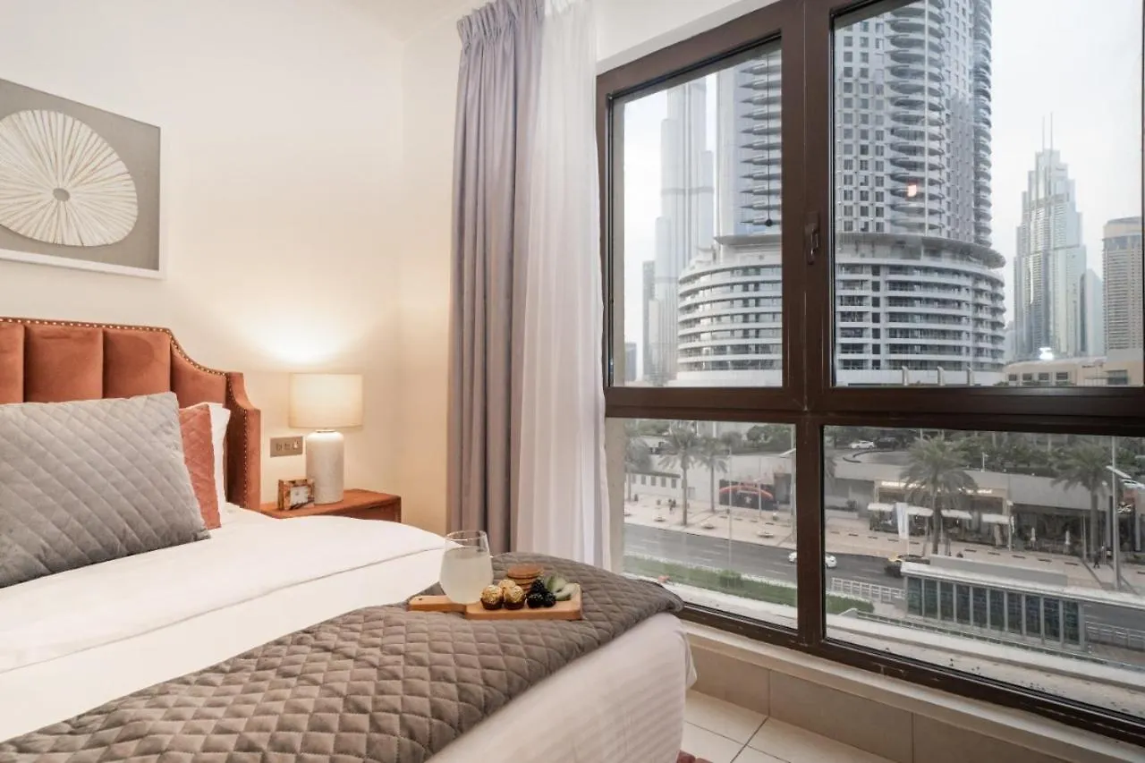 Durrani Homes - Glam Living Besides Dubai Mall- 2Br With Study Third Room Converted United Arab Emirates